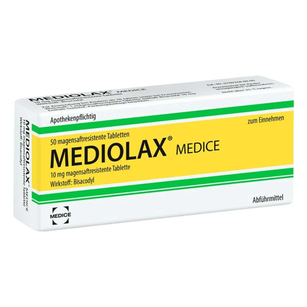 Mediolax Medice Magensaftresistente Tabletten (50 stk)