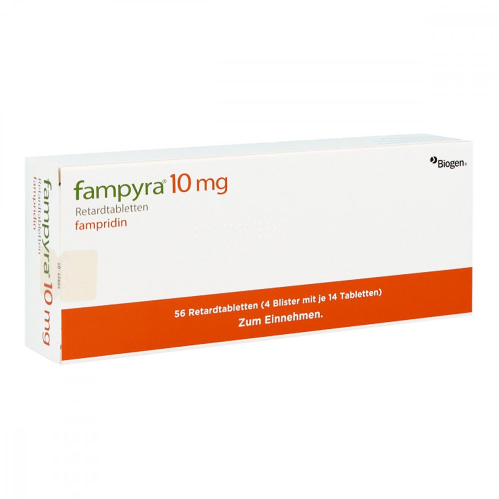 Fampyra 10 Mg Retardtabletten 4 Wochen (4X14 stk)