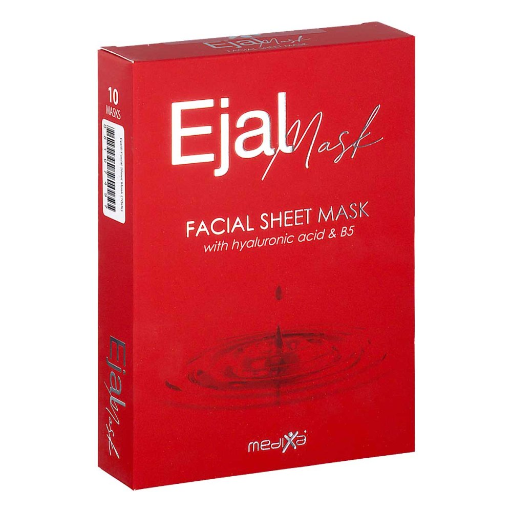 Das Produktfoto zeigt Ejal® Facial Sheet Mask (10 stk) PZN 08107497