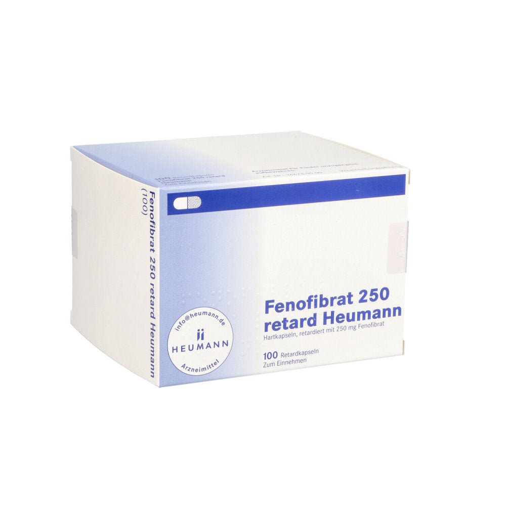Fenofibrat 250 Retard Heumann Kapseln (100 stk)