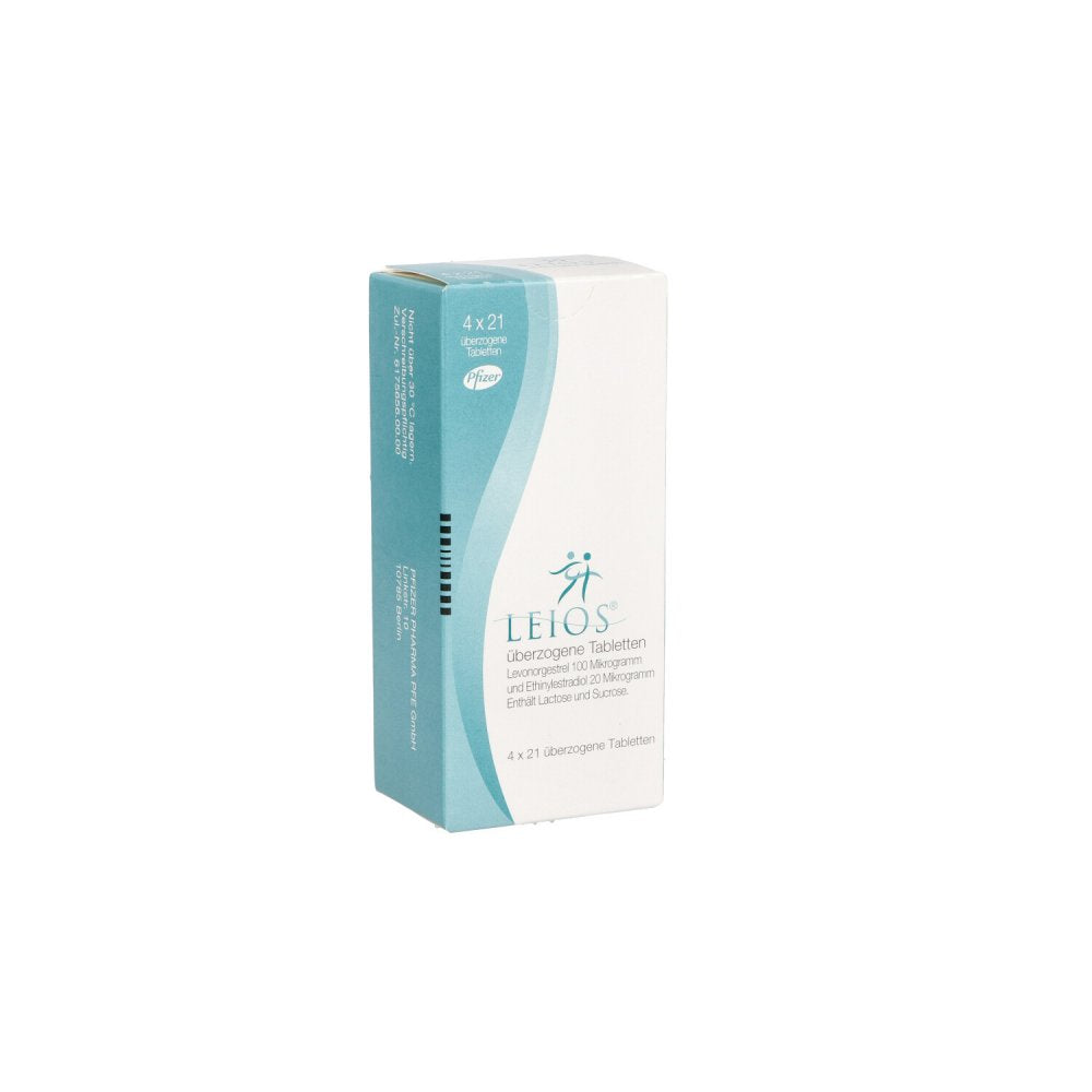 Das Produktfoto zeigt Leios Überzogene Tabletten (4X21 stk) PZN 08440916