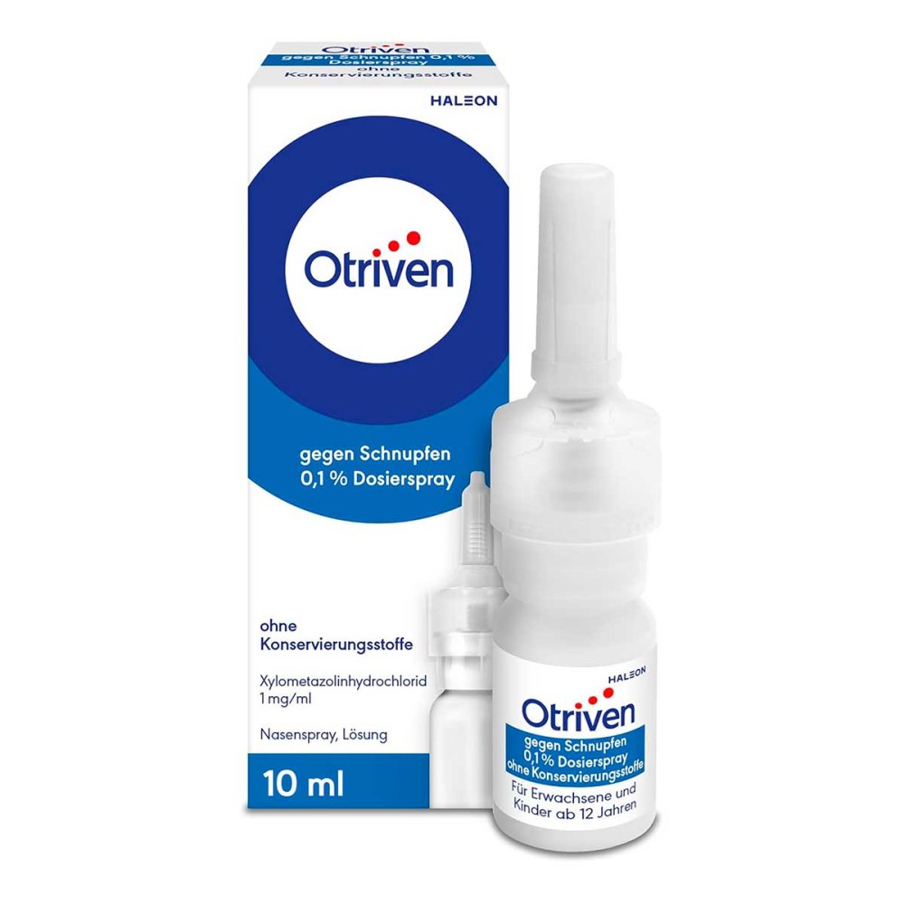 Otriven 0,1% Dosierspray O.Konservierungsstoffe (10 ml)