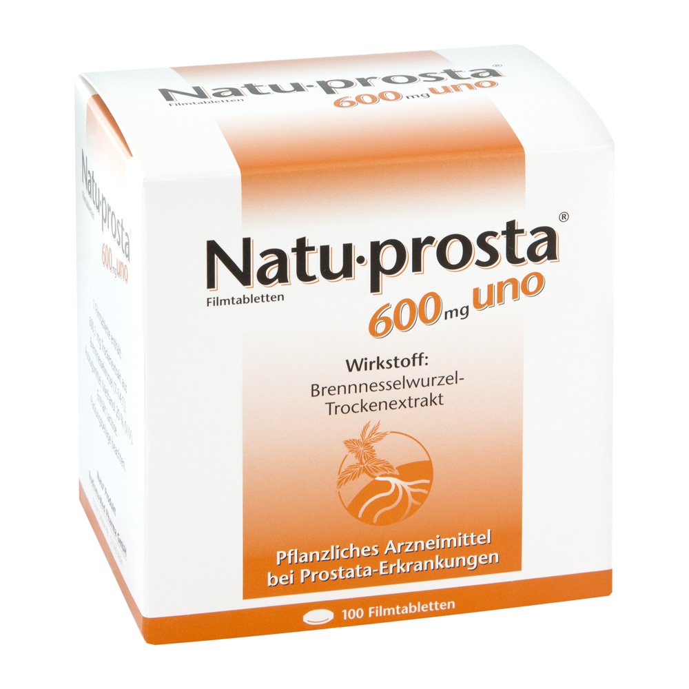 Natuprosta 600 Mg Uno Filmtabletten (100 stk)