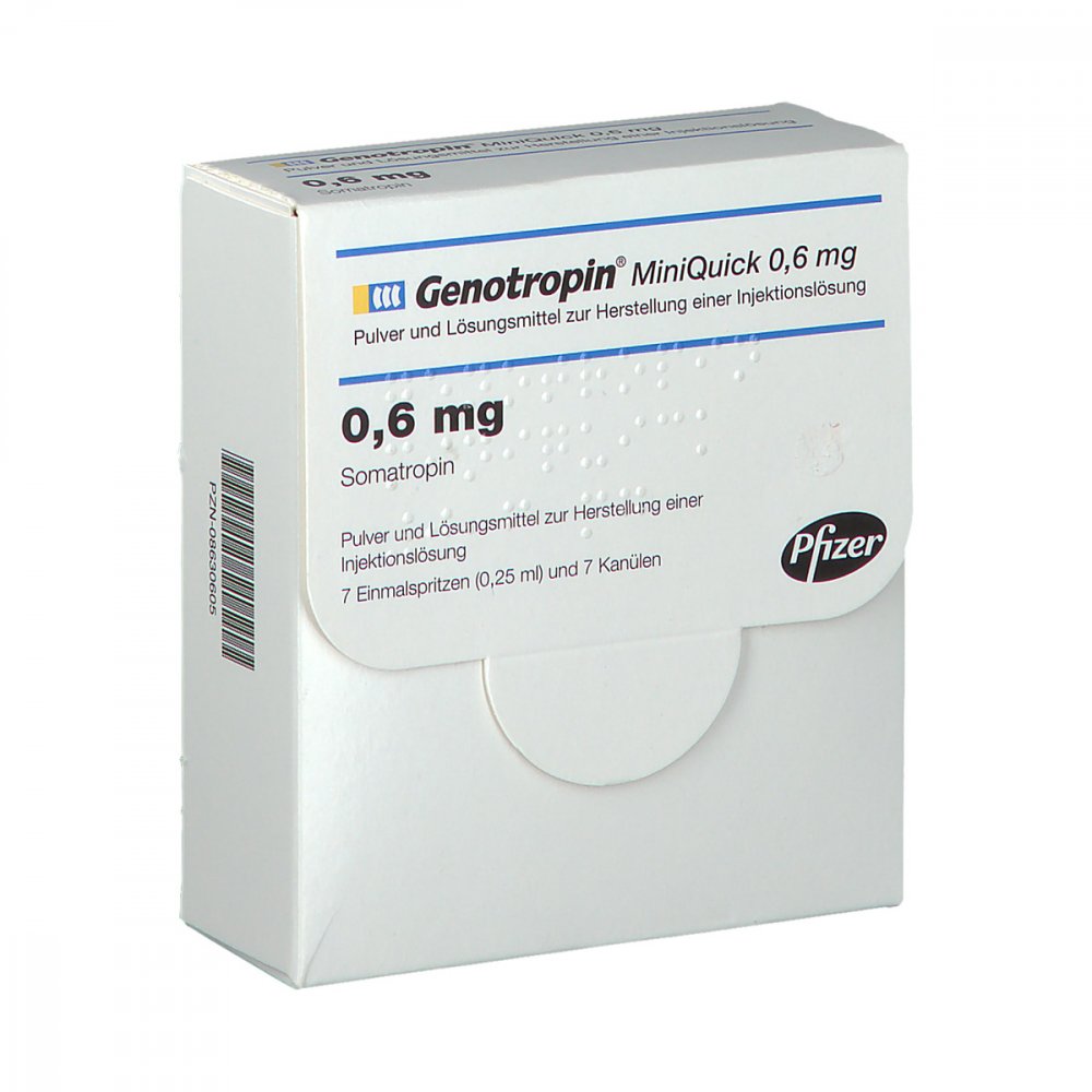 Genotropin Miniquick 0,6 Mg Fertigspritzen (7 stk)