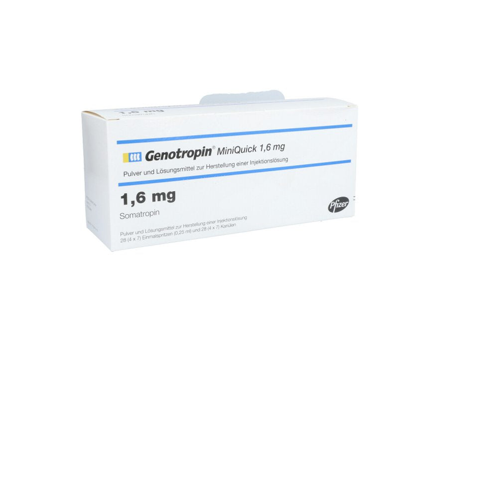 Genotropin Miniquick 1,6 Mg Fertigspritzen (4X7 stk)