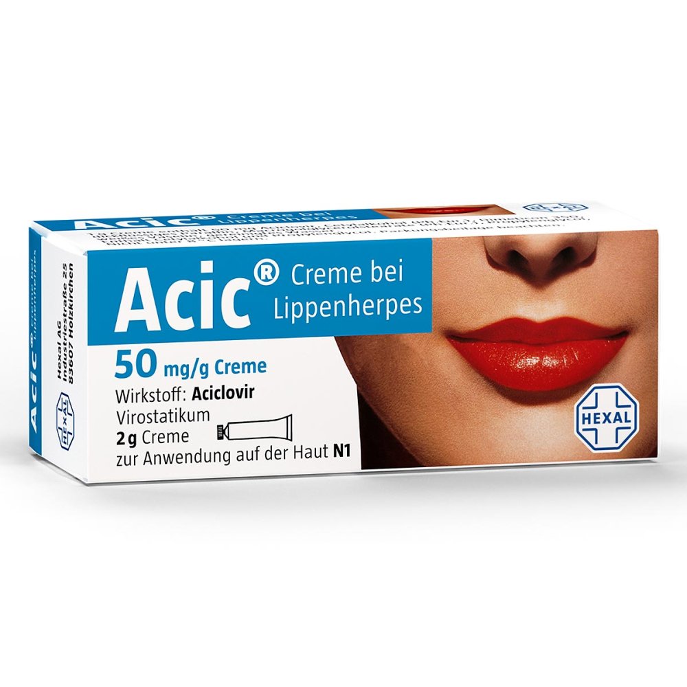 Acic Creme Bei Lippenherpes (2 g)