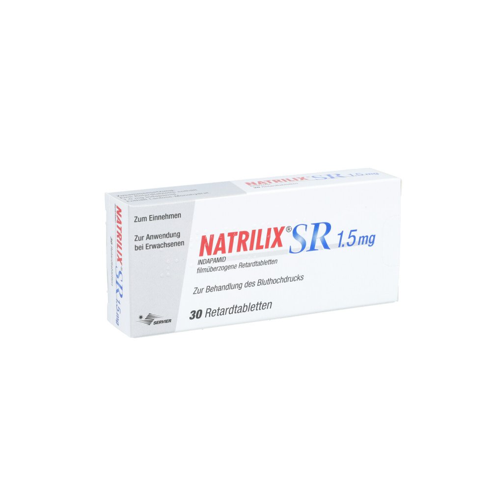 Natrilix Sr 1,5 Mg Filmüberzogene Retardtabletten (30 stk)