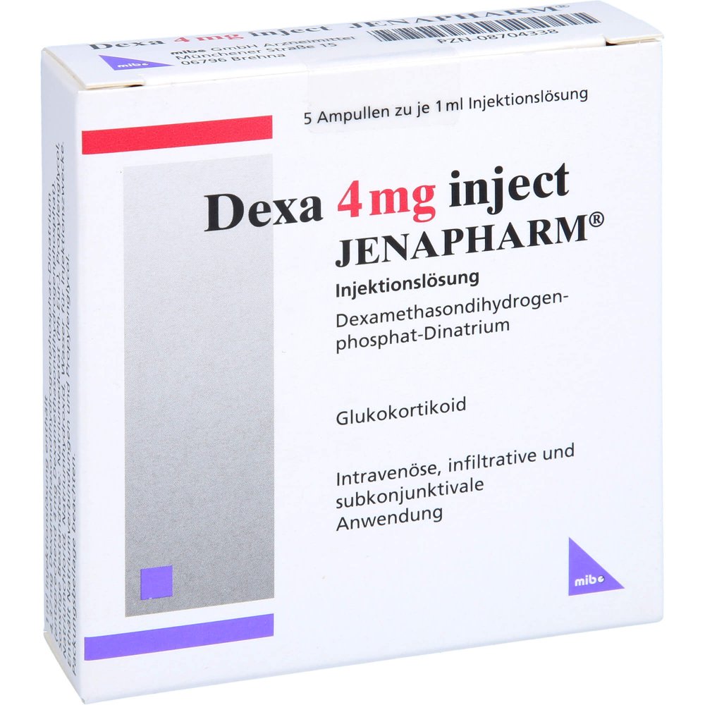 Dexa 4 Mg Inject Jenapharm Inj.-Lösung Amp. (5X1 ml)