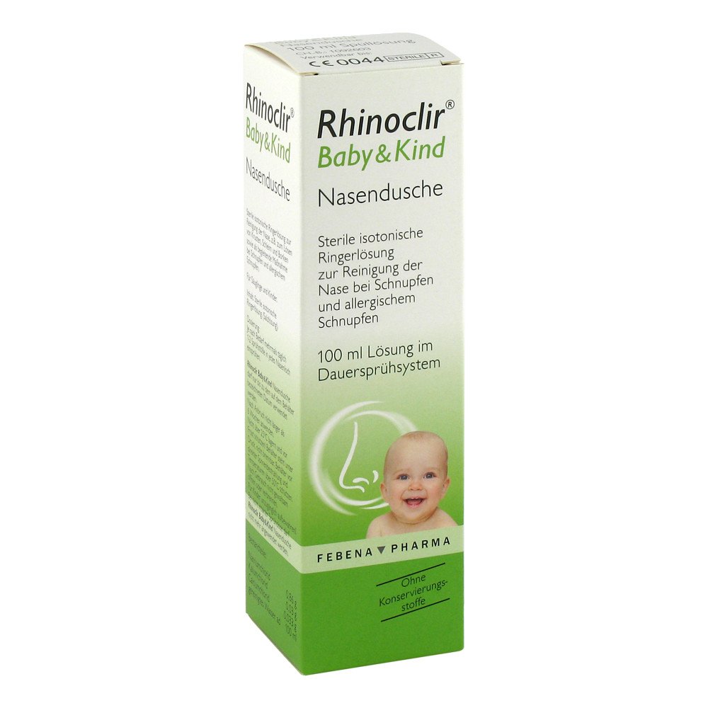 Rhinoclir Baby & Kind Nasendusche Lösung (100 ml)