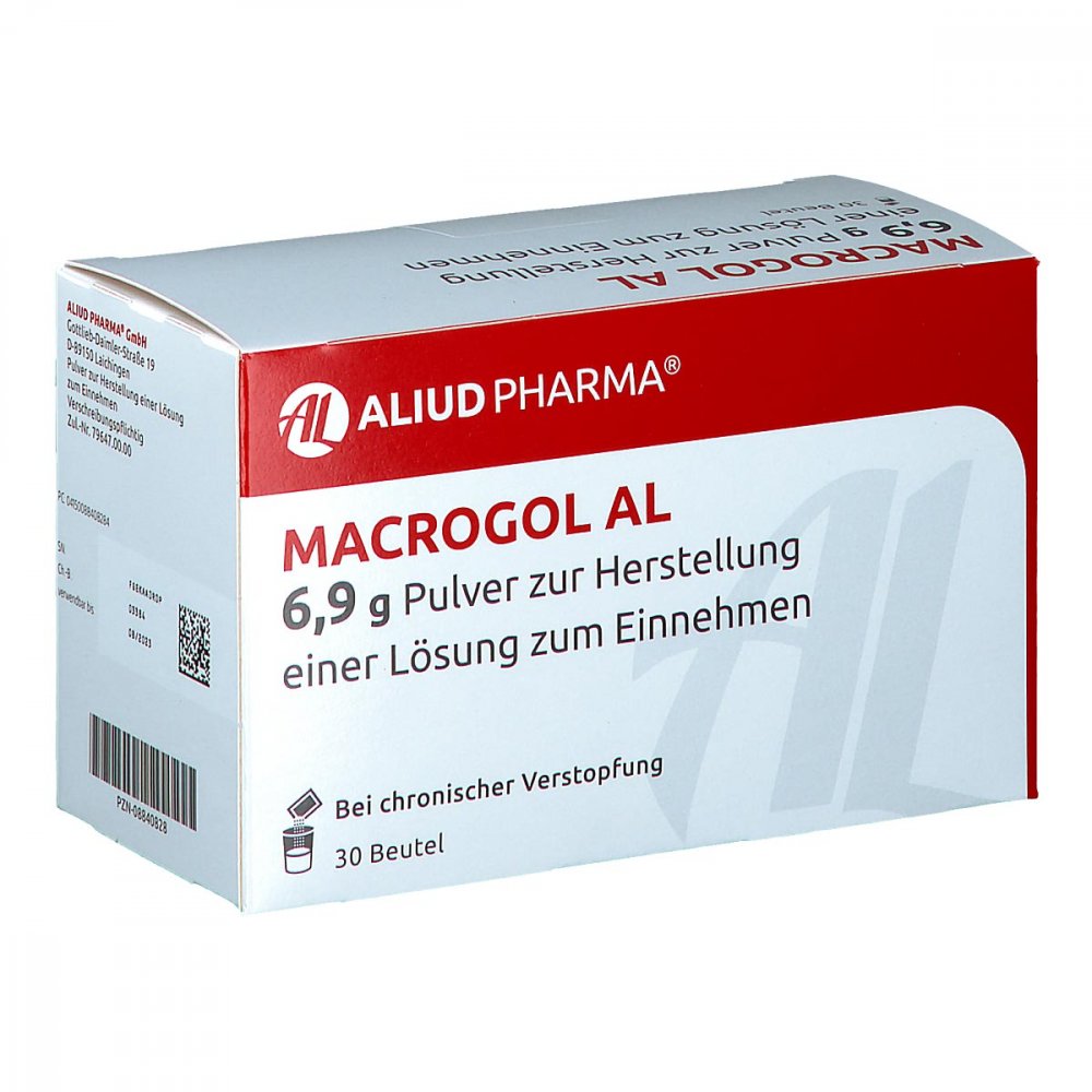 Macrogol Al 6,9 G Plv.Z.Her.E.Lsg.Z.Einnehmen (30 stk)