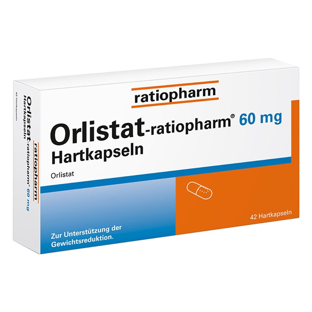 Orlistat-Ratiopharm 60 Mg Hartkapseln (42 stk)