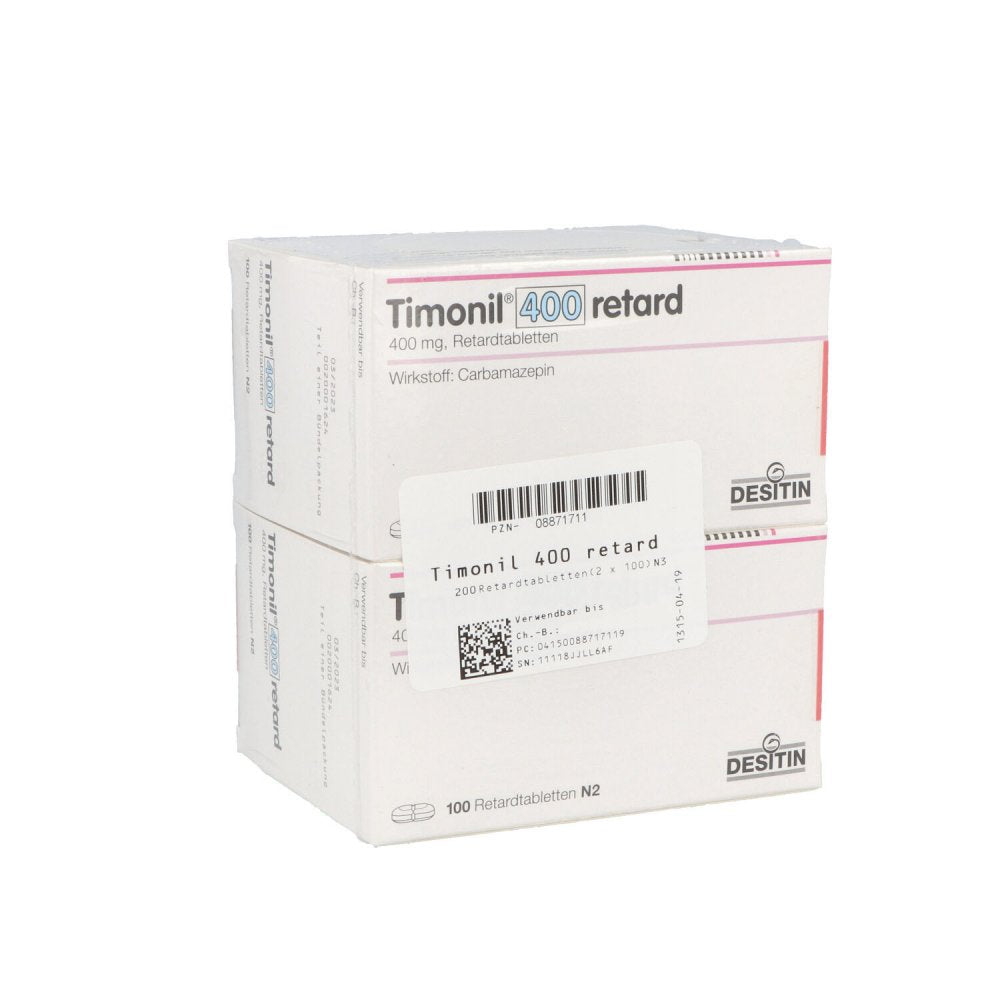 Das Produktfoto zeigt Timonil 400 Retard Tabl. (200 stk) PZN 08871711