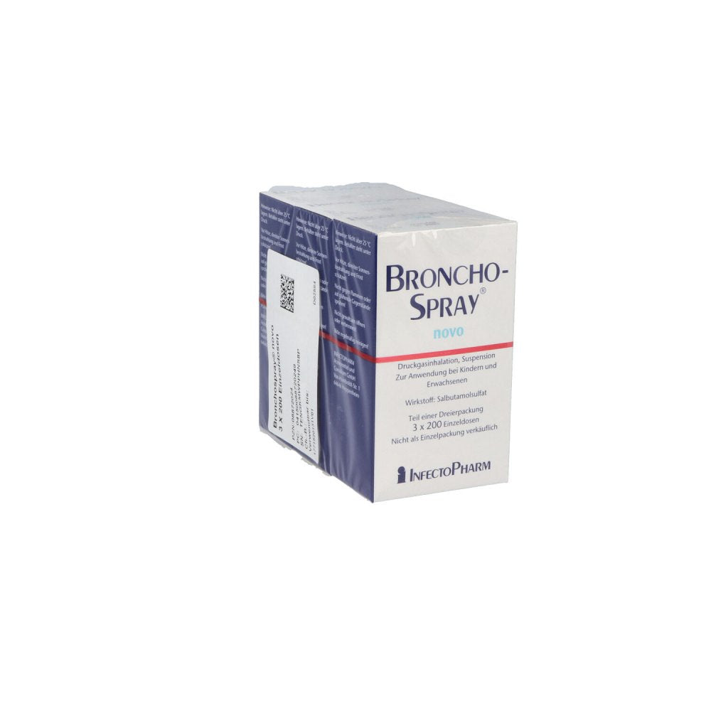 Bronchospray Novo 0,1 Mg/Sprühstoß 3x200 Ed (3 stk)