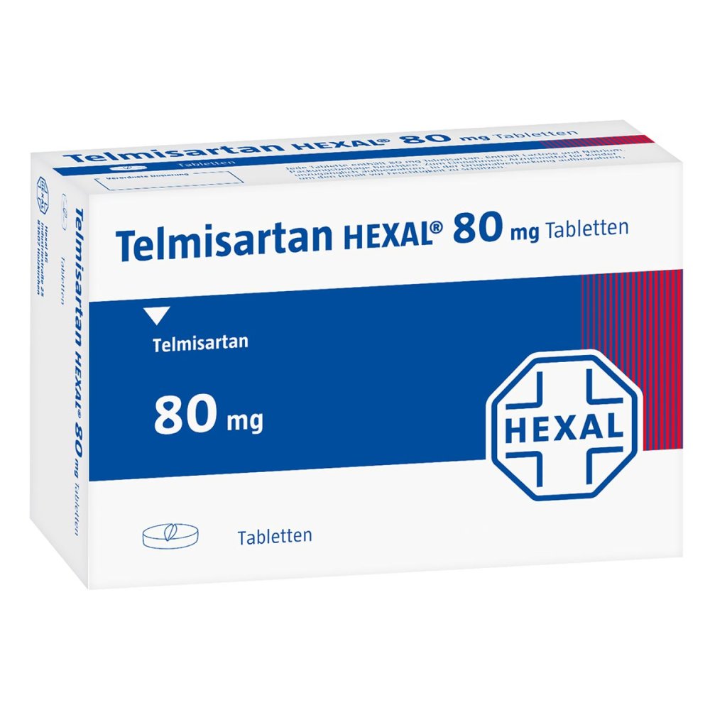 Telmisartan Hexal 80 Mg Tabletten (98 stk)