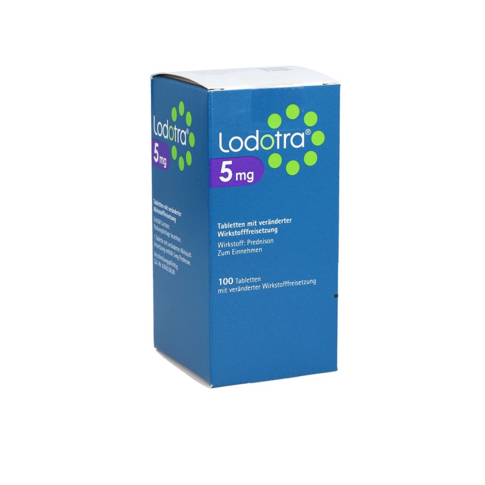 Lodotra 5 Mg Tabl.M.Veränd.Wirkstofffreisetzung (100 stk)