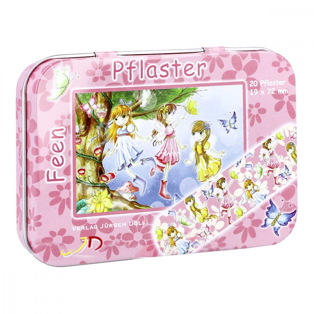Das Produktfoto zeigt Kinderpflaster Feen Dose (20 stk) PZN 09078009
