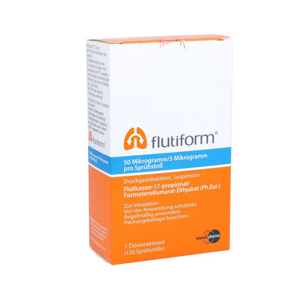 Flutiform 50 Μg/5 Μg 120 Hub Dosieraerosol (1 stk)