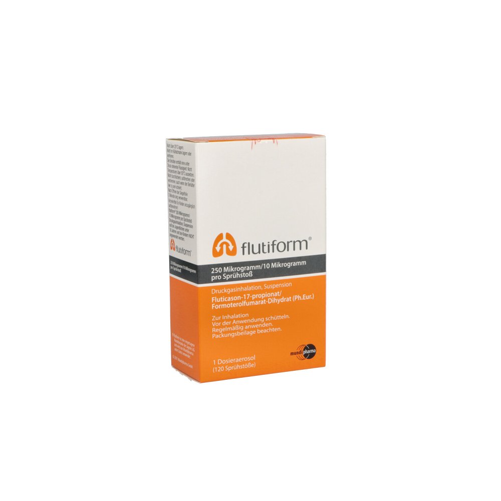 Flutiform 250 Μg/10 Μg 120 Hub Dosieraerosol (1 stk)