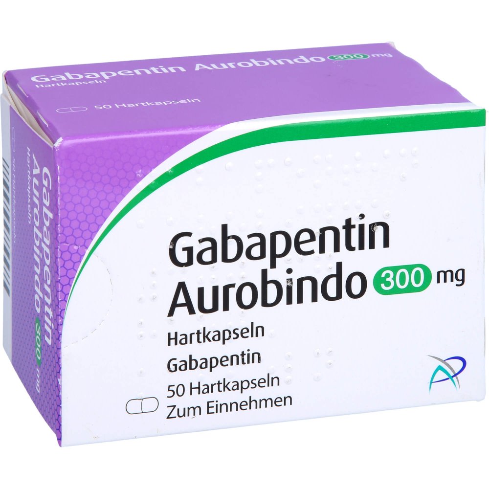 Gabapentin Aurobindo 300 Mg Hartkapseln (50 stk)