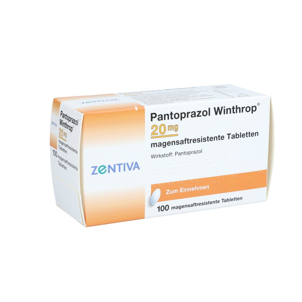 Pantoprazol Winthrop 20 Mg Magensaftres.Tabletten (100 stk)