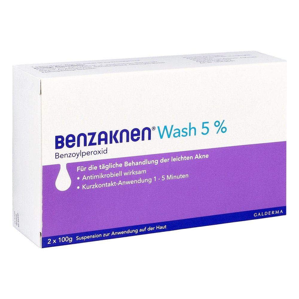 Benzaknen Wash 5% Suspension (2X100 g)