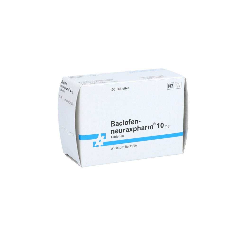 Baclofen-Neuraxpharm 10 Mg Tabletten (100 stk)