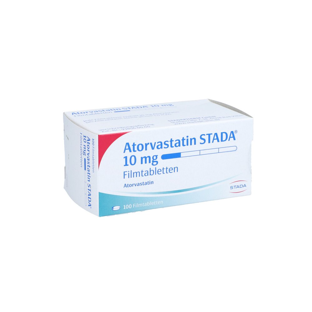 Atorvastatin Stada 10 Mg Filmtabletten (100 stk)