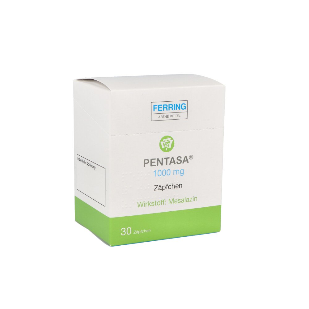 Pentasa 1.000 Mg Zäpfchen (30 stk)