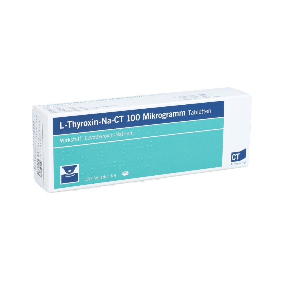 L-Thyroxin-Na-Ct 100 Μg Tabletten (100 stk)