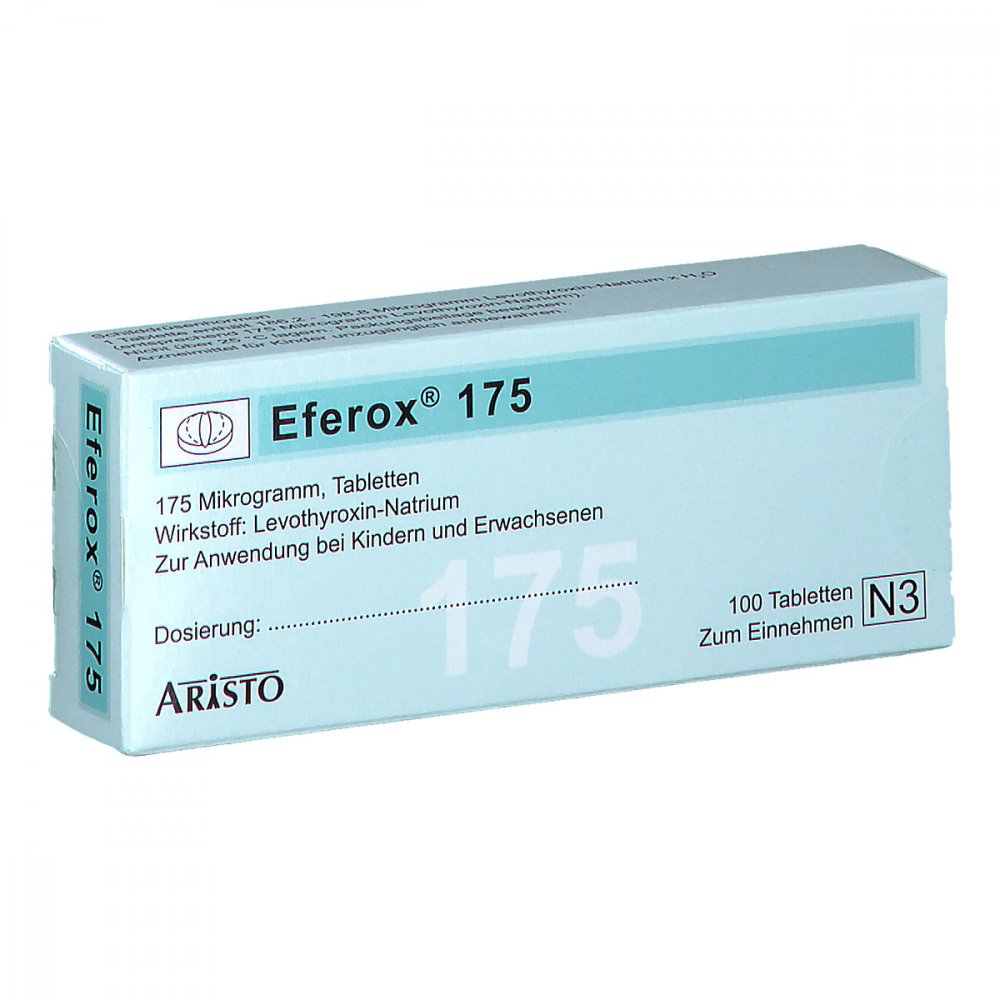 Eferox 175 Tabletten (100 stk)
