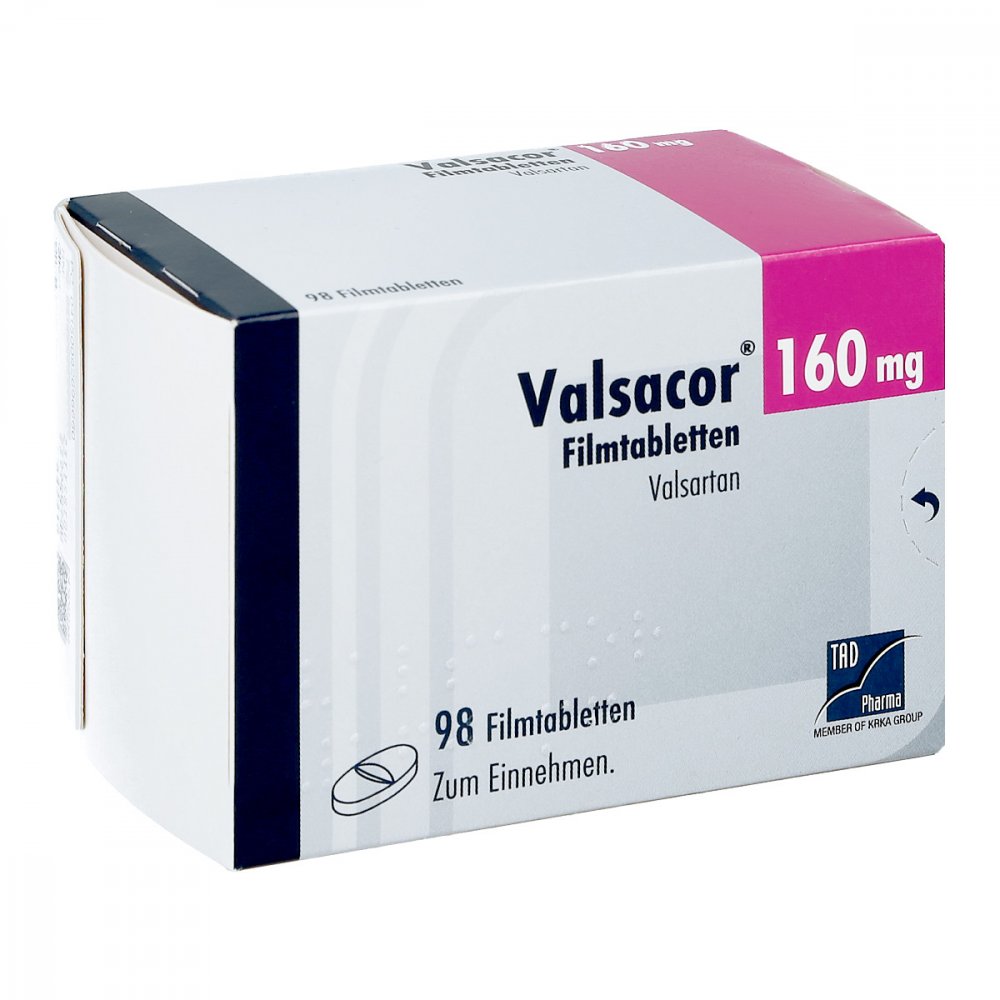 Valsacor 160 Mg Filmtabletten (98 stk)