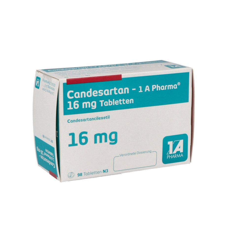 Candesartan-1a Pharma 16 Mg Tabletten (98 stk)