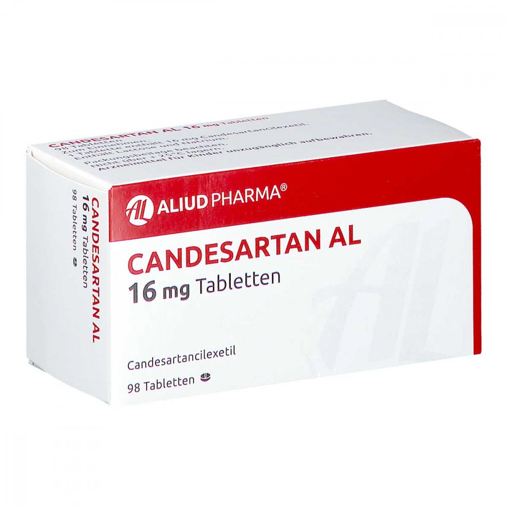 Candesartan Al 16 Mg Tabletten (98 stk)