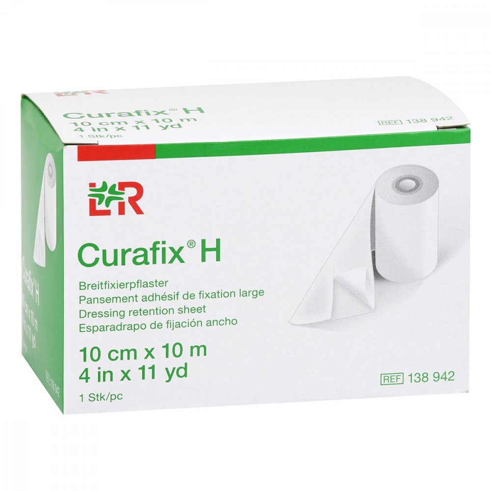 Curafix H Fixierpflaster 10 Cmx10 M (1 stk)