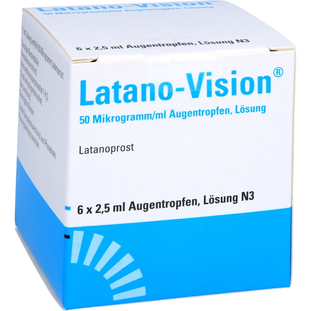 Latano-Vision 50 Mikrogramm/Ml Augentropfen (6X2.5 ml)