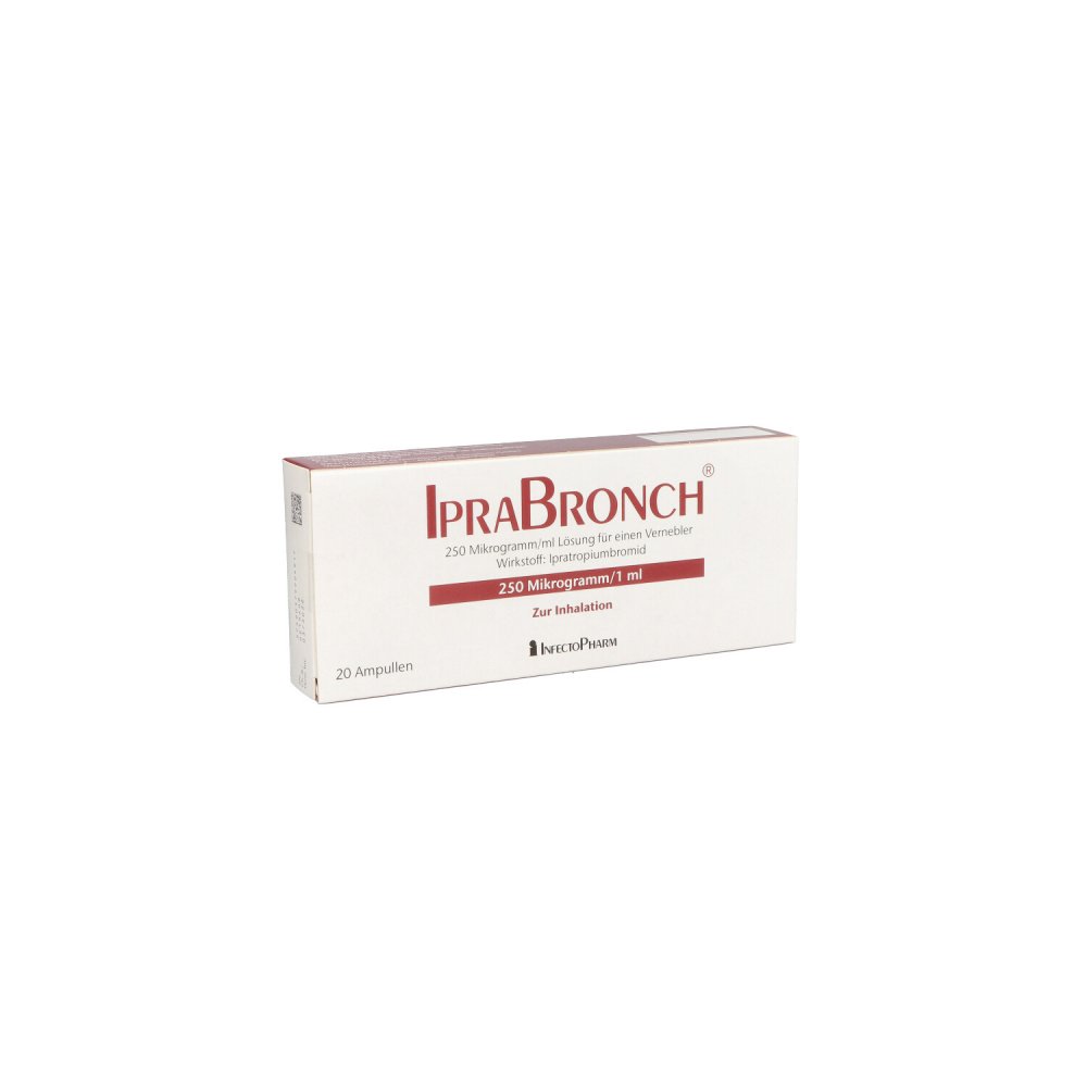 Iprabronch 250 Μg/1 Ml Lösung F.E.Vernebler (20 stk)