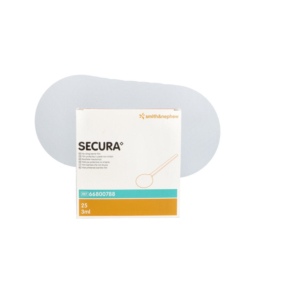 Das Produktfoto zeigt Secura Reizfreier Hautschutz Applikator (25X3 ml) PZN 09384835