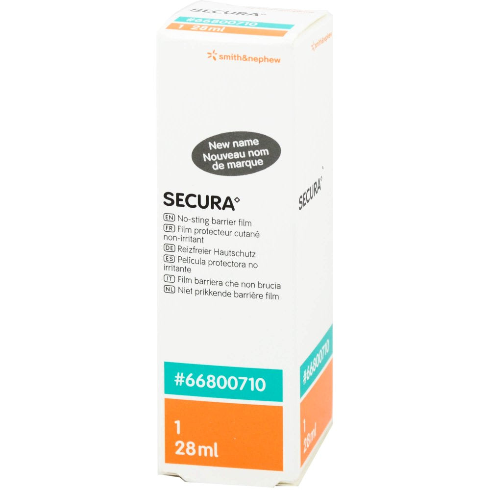 Das Produktfoto zeigt Secura Reizfreier Hautschutz Spray (28 ml) PZN 09384870