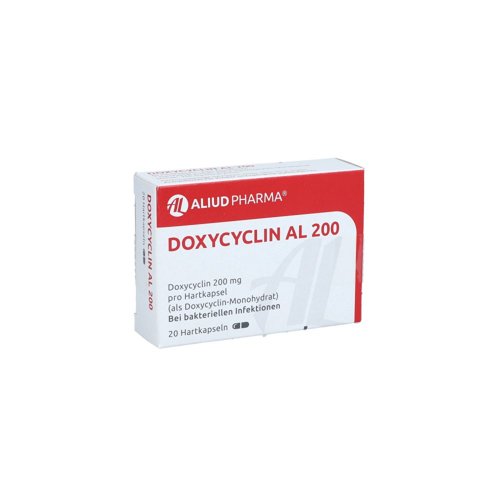 Doxycyclin Al 200 Hartkapseln (20 stk)