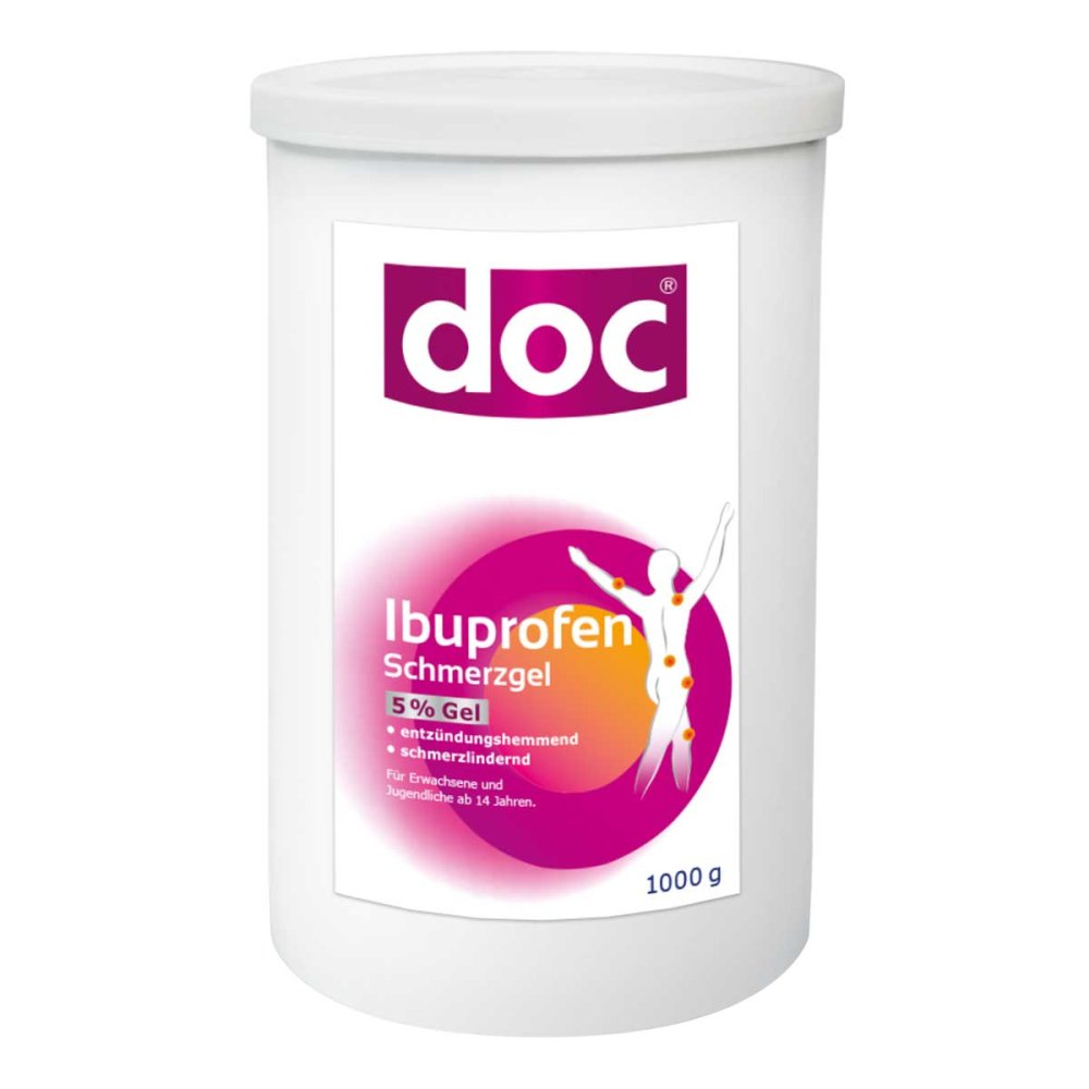 Doc Ibuprofen Schmerzgel 5% Spenderkartusche (1 kg)