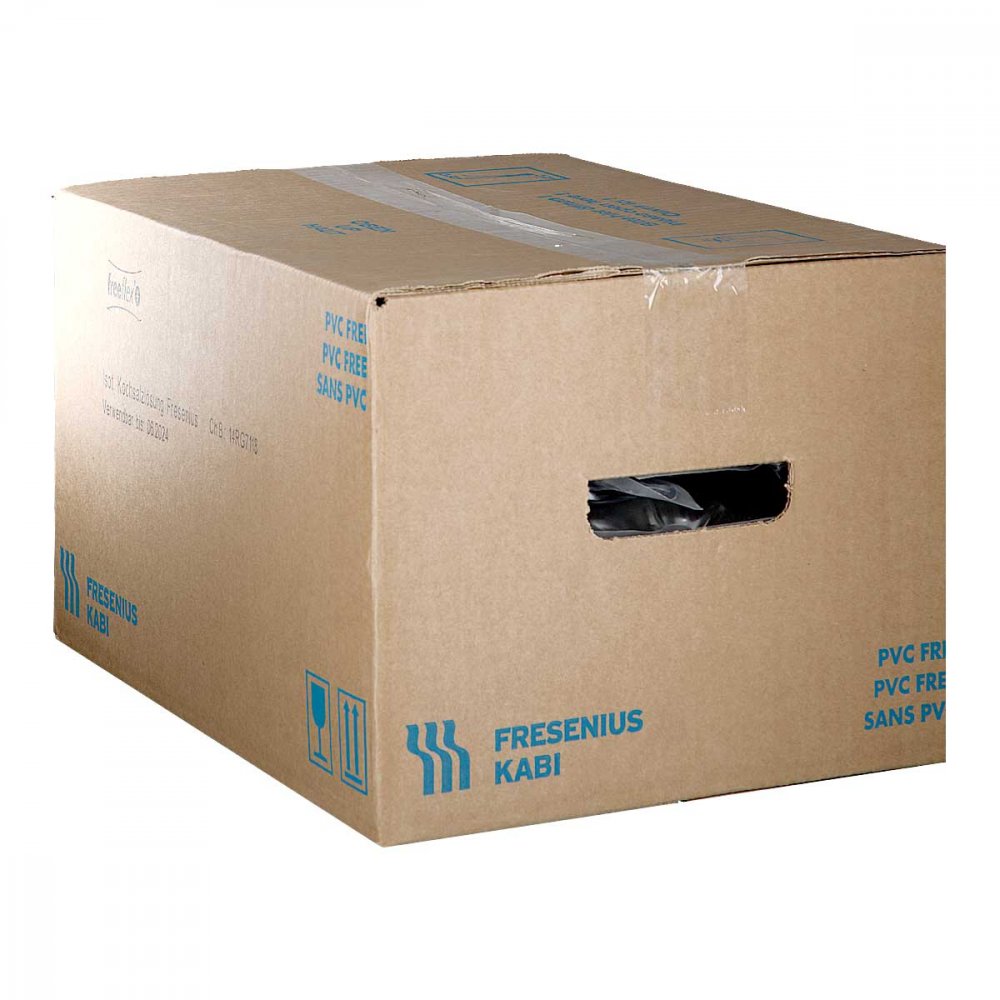 Das Produktfoto zeigt Isotonische Kochsalzlösung Fresenius Freeflex+ (10X1000 ml) PZN 09477488