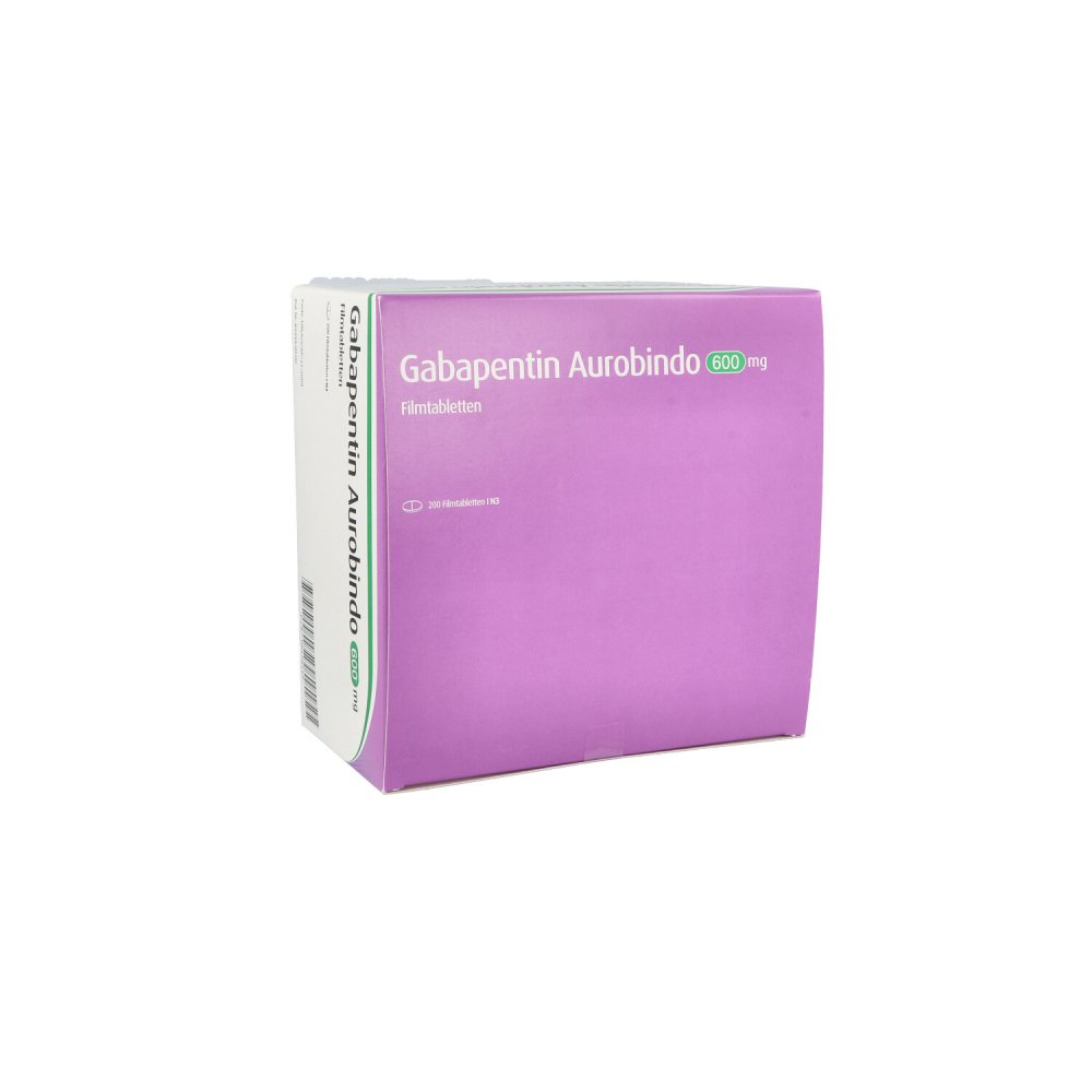 Gabapentin Aurobindo 600 Mg Filmtabletten (200 stk)