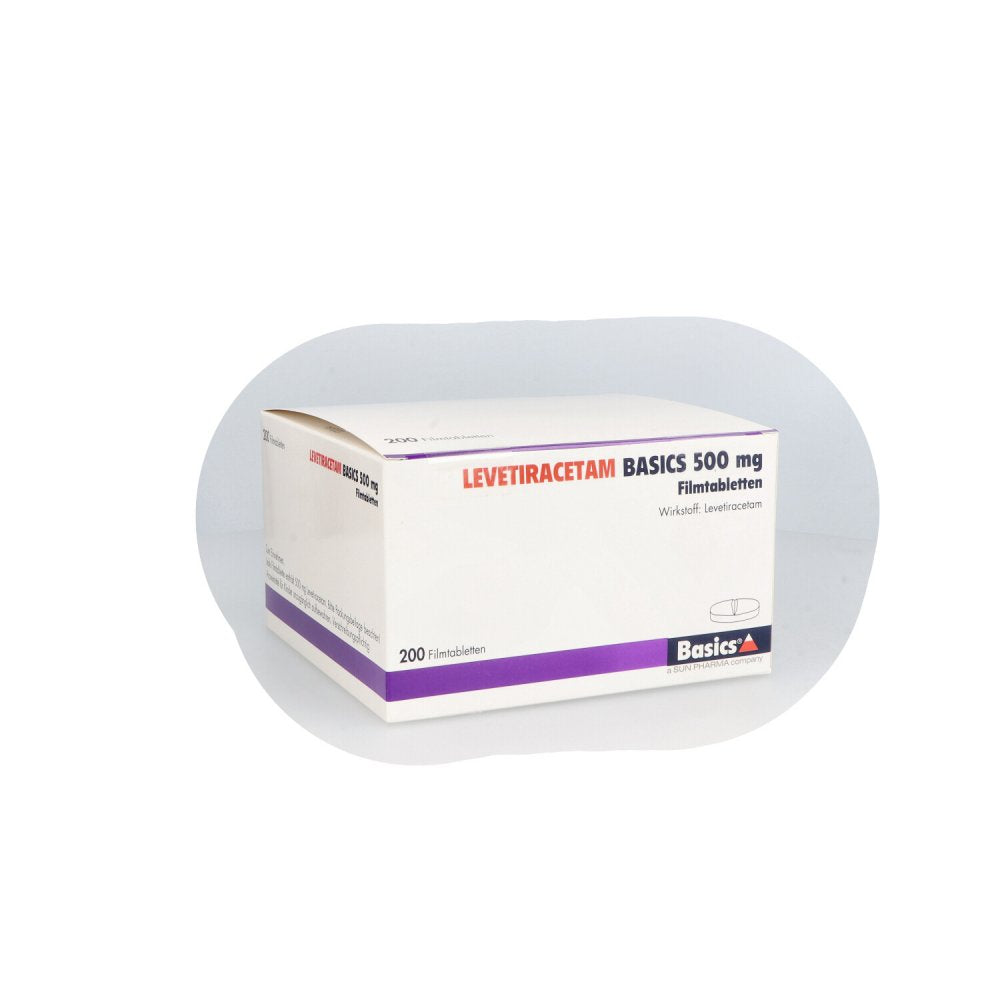 Levetiracetam Basics 500 Mg Filmtabletten (200 stk)