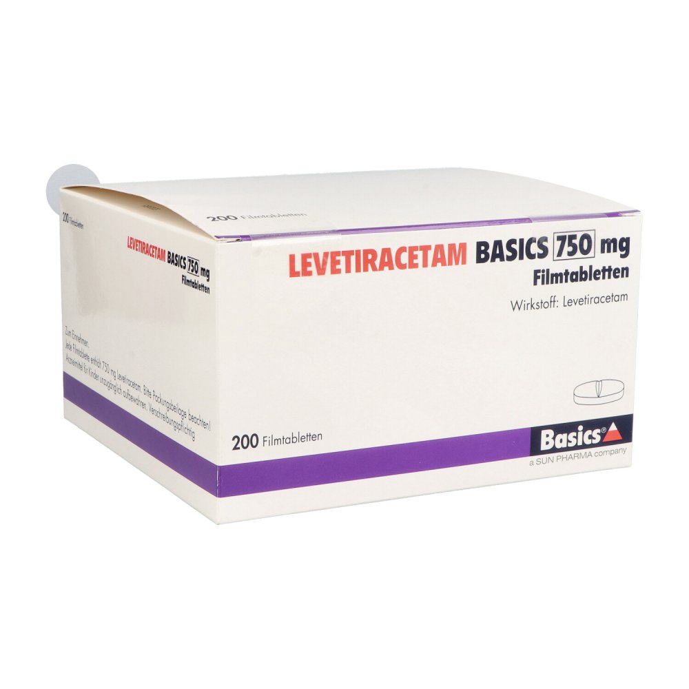 Levetiracetam Basics 750 Mg Filmtabletten (200 stk)