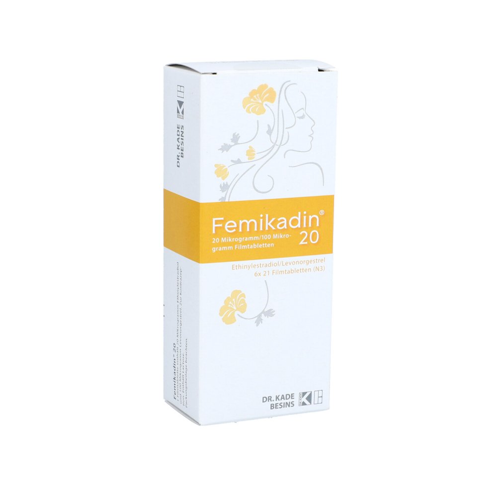Femikadin 20 Filmtabletten (6X21 stk)