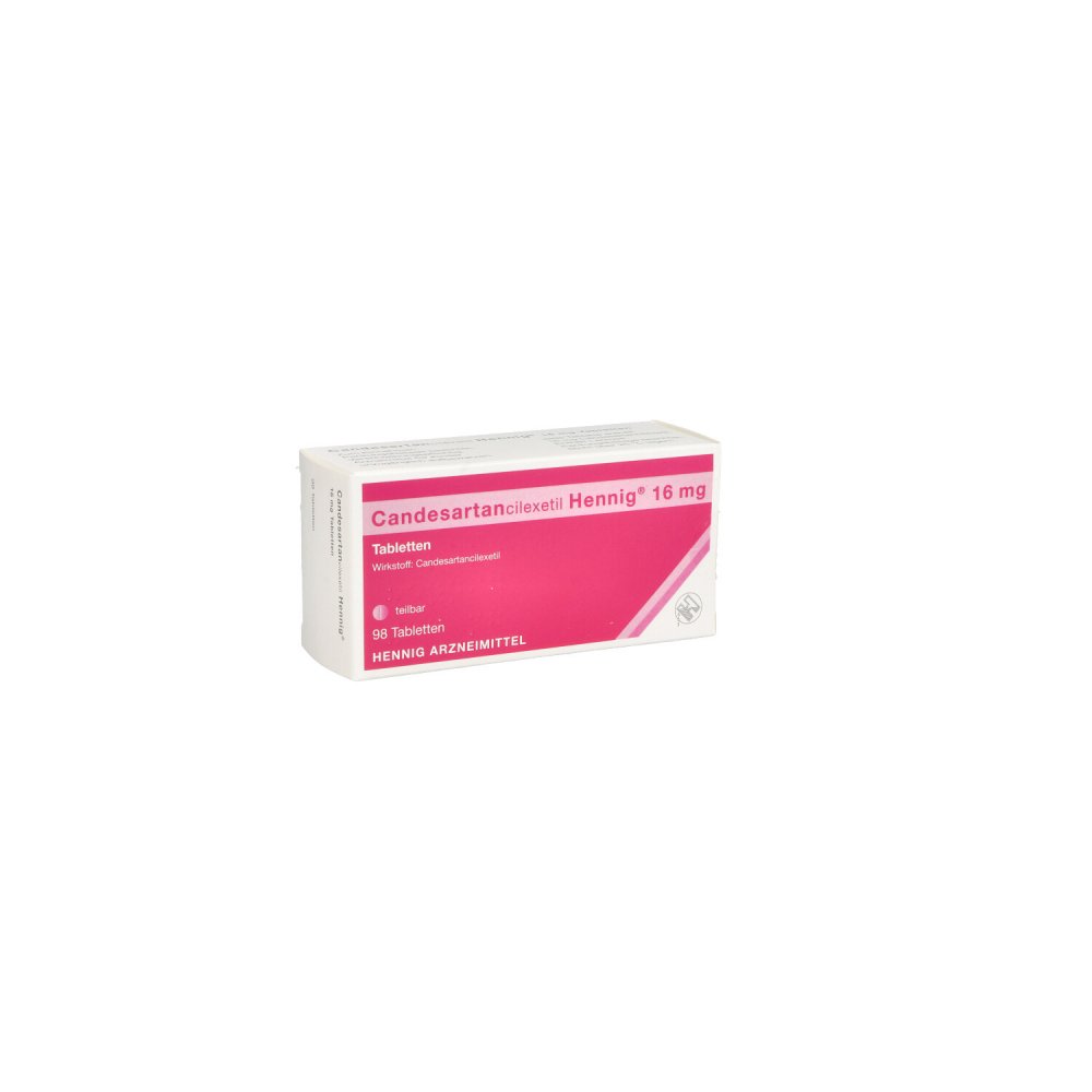 Candesartancilexetil Hennig 16 Mg Tabletten (98 stk)