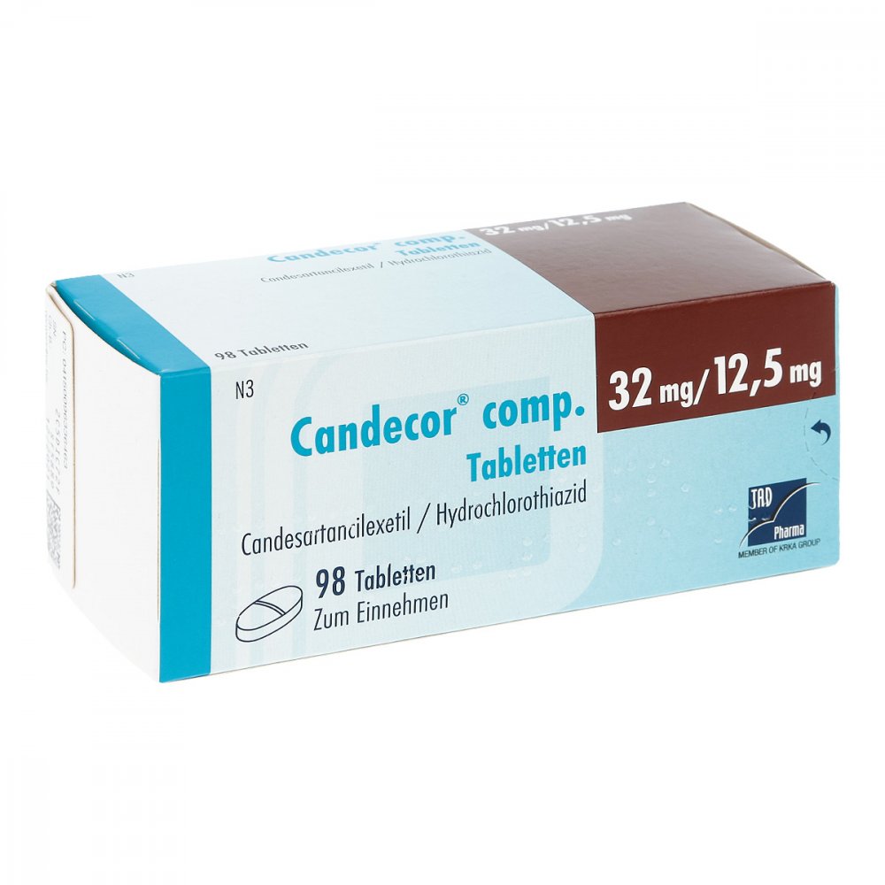 Candecor Comp. 32 Mg/12,5 Mg Tabletten (98 stk)