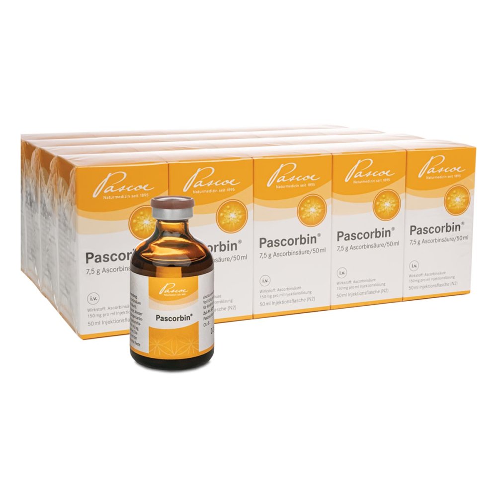 Pascorbin Injektionslösung Injektionsflasche (20X50 ml)