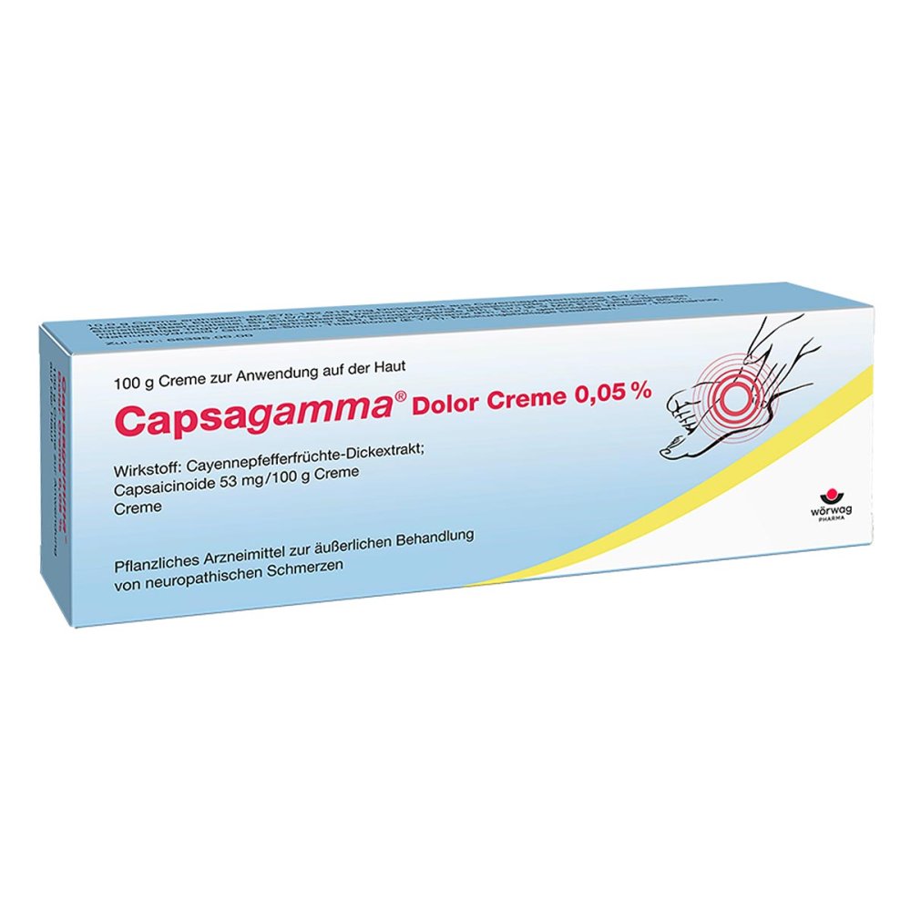 Capsagamma Dolor Creme 0,05% (100 g)