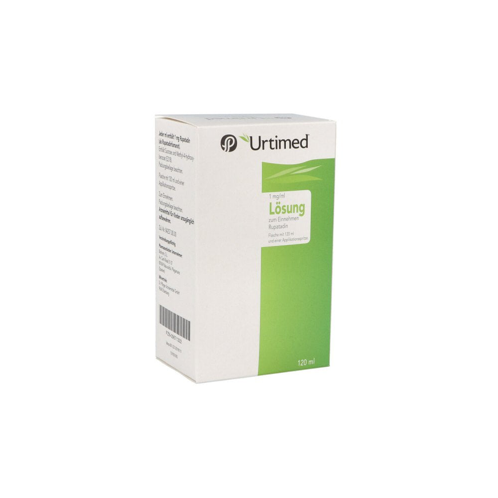 Das Produktfoto zeigt Urtimed 1 Mg/Ml Lösung Zum Einnehmen (120 ml) PZN 09671322